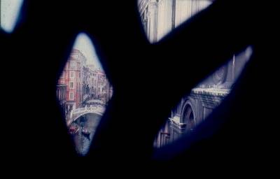 Veneza: Ao fundo Ponte dos Sonhos